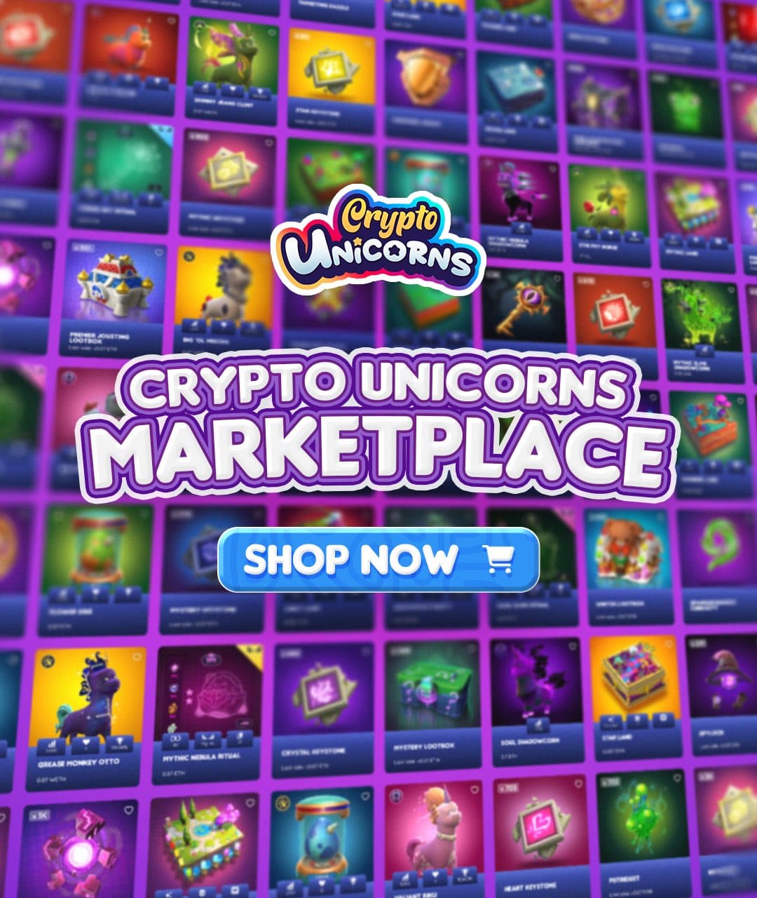 Crypto Unicorns Marketplace
